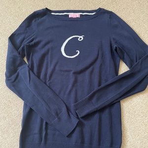 Lilly Pulitzer Monogram ‘C’ Sweater